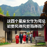 这四个星座女生为何总能要风得风要雨得雨？秘诀揭秘（图2）