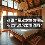 这四个星座女生为何总能要风得风要雨得雨？秘诀揭秘（图3）
