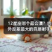 12星座哪个最会演?内外反差最大的竟是射手座?(图3) 12星座哪个最会演?内外反差最大的竟是射手座?(图3)