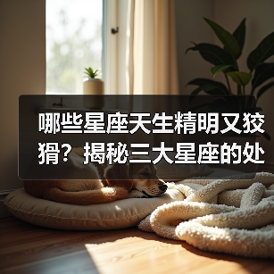 哪些星座天生精明又狡猾?揭秘三大星座的处世之道(图2) 哪些星座天生精明又狡猾?揭秘三大星座的处世之道(图2)