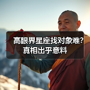 高眼界星座找对象难？真相出乎意料（图2）