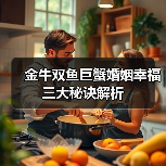金牛双鱼巨蟹婚姻幸福三大秘诀解析(图2) 金牛双鱼巨蟹婚姻幸福三大秘诀解析(图2)