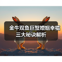 金牛双鱼巨蟹婚姻幸福三大秘诀解析(图4) 金牛双鱼巨蟹婚姻幸福三大秘诀解析(图4)