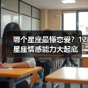 哪个星座最懂恋爱？12星座情感能力大起底（图2）