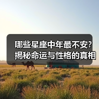 哪些星座中年最不安?揭秘命运与性格的真相(图2) 哪些星座中年最不安?揭秘命运与性格的真相(图2)