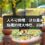 人不可貌相:这些星座隐藏的强大特质,别被外表迷惑(图2) 人不可貌相:这些星座隐藏的强大特质,别被外表迷惑(图2)