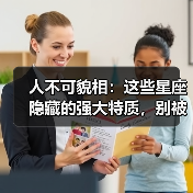 人不可貌相:这些星座隐藏的强大特质,别被外表迷惑(图4) 人不可貌相:这些星座隐藏的强大特质,别被外表迷惑(图4)