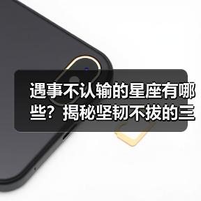 遇事不认输的星座有哪些?揭秘坚韧不拔的三大星座(图4) 遇事不认输的星座有哪些?揭秘坚韧不拔的三大星座(图4)