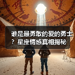 谁是最勇敢的爱的勇士?星座情感真相揭秘(图1) 谁是最勇敢的爱的勇士?星座情感真相揭秘(图1)