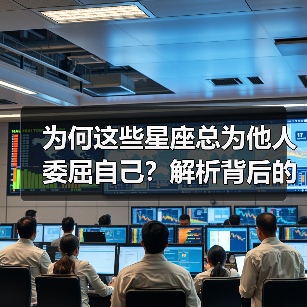 为何这些星座总为他人委屈自己?解析背后的心理原因(图1) 为何这些星座总为他人委屈自己?解析背后的心理原因(图1)