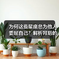 为何这些星座总为他人委屈自己?解析背后的心理原因(图4) 为何这些星座总为他人委屈自己?解析背后的心理原因(图4)