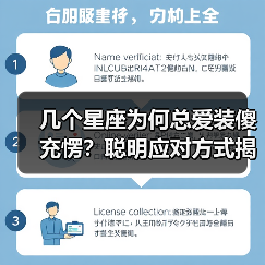 几个星座为何总爱装傻充愣?聪明应对方式揭秘(图4) 几个星座为何总爱装傻充愣?聪明应对方式揭秘(图4)