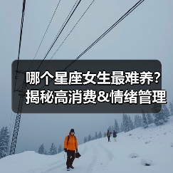 哪个星座女生最难养?揭秘高消费&情绪管理难题(图3) 哪个星座女生最难养?揭秘高消费&情绪管理难题(图3)