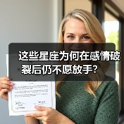 这些星座为何在感情破裂后仍不愿放手?(图3) 这些星座为何在感情破裂后仍不愿放手?(图3)