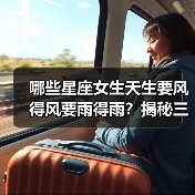 哪些星座女生天生要风得风要雨得雨?揭秘三大幸运星座(图1) 哪些星座女生天生要风得风要雨得雨?揭秘三大幸运星座(图1)