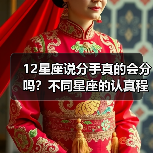 12星座说分手真的会分吗？不同星座的认真程度大不同（图2）