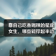 靠自己吃香喝辣的星座女生，哪些能撑起半边天？（图2）