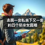 表面一套私底下又一套的四个星座女真相(图2) 表面一套私底下又一套的四个星座女真相(图2)