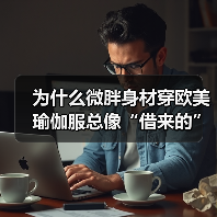 为什么微胖身材穿欧美瑜伽服总像“借来的”?换个思路,立刻拥有高级贴合感(图4) 为什么微胖身材穿欧美瑜伽服总像“借来的”?换个思路,立刻拥有高级贴合感(图4)