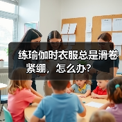 练瑜伽时衣服总是滑卷紧绷,怎么办?(图2) 练瑜伽时衣服总是滑卷紧绷,怎么办?(图2)