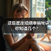 这些星座婚姻幸福秘诀,你知道几个?(图1) 这些星座婚姻幸福秘诀,你知道几个?(图1)