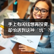 手上有闲钱想再投资,却怕遇到这种“坑”?(图4) 手上有闲钱想再投资,却怕遇到这种“坑”?(图4)