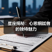 星座揭秘：心思细腻者的独特魅力（图1）