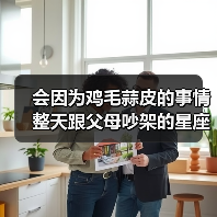 会因为鸡毛蒜皮的事情整天跟父母吵架的星座（图1）