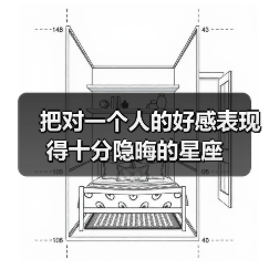 把对一个人的好感表现得十分隐晦的星座(图3) 把对一个人的好感表现得十分隐晦的星座(图3)