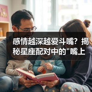感情越深越爱斗嘴?揭秘星座配对中的 感情越深越爱斗嘴?揭秘星座配对中的