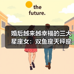 婚后越来越幸福的三大星座女:双鱼座天秤座巨蟹座婚姻秘诀(图4) 婚后越来越幸福的三大星座女:双鱼座天秤座巨蟹座婚姻秘诀(图4)