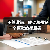 不管谁错,吵架总是第一个道歉的星座男(图4) 不管谁错,吵架总是第一个道歉的星座男(图4)