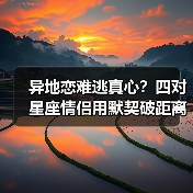 异地恋难逃真心？四对星座情侣用默契破距离（图1）