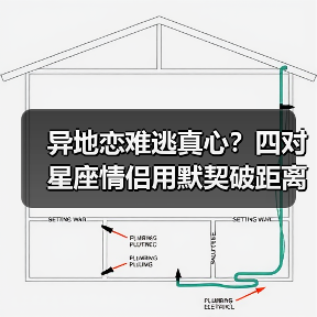 异地恋难逃真心？四对星座情侣用默契破距离（图3）