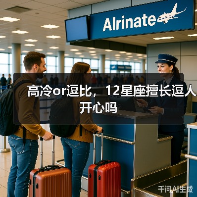 高冷or逗比,12星座擅长逗人开心吗(图4) 高冷or逗比,12星座擅长逗人开心吗(图4)