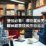 情侣必看!哪些星座男暧昧期表现预示容易出轨?(图2) 情侣必看!哪些星座男暧昧期表现预示容易出轨?(图2)