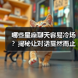 哪些星座聊天容易冷场？揭秘让对话戛然而止的星座（图4）