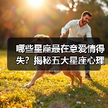 哪些星座最在意爱情得失?揭秘五大星座心理真相(图2) 哪些星座最在意爱情得失?揭秘五大星座心理真相(图2)