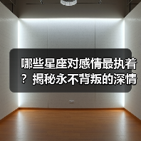 哪些星座对感情最执着?揭秘永不背叛的深情星座(图4) 哪些星座对感情最执着?揭秘永不背叛的深情星座(图4)