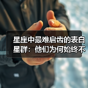 星座中最难启齿的表白星群：他们为何始终不敢主动？（图2）