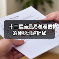 十二星座最易邂逅爱情的神秘地点揭秘(图4) 十二星座最易邂逅爱情的神秘地点揭秘(图4)