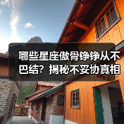 哪些星座傲骨铮铮从不巴结？揭秘不妥协真相（图1）