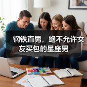钢铁直男,绝不允许女友买包的星座男(图4) 钢铁直男,绝不允许女友买包的星座男(图4)