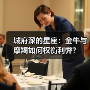 城府深的星座：金牛与摩羯如何权衡利弊？（图3）