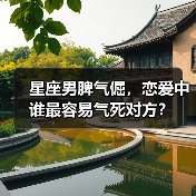星座男脾气倔,恋爱中谁最容易气死对方?(图2) 星座男脾气倔,恋爱中谁最容易气死对方?(图2)