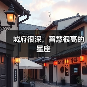 城府很深，智慧很高的星座（图3）