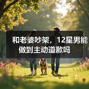 和老婆吵架,12星男能做到主动道歉吗(图4) 和老婆吵架,12星男能做到主动道歉吗(图4)