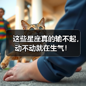 这些星座真的输不起，动不动就在生气！