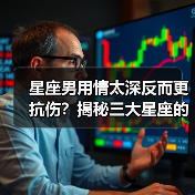 星座男用情太深反而更抗伤？揭秘三大星座的自我保护法则（图3）