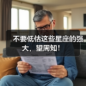 不要低估这些星座的强大，望周知！